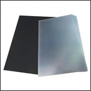 Kit Capa Encadernação A4 - Preta Couro + Cristal Line 200un