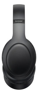 Fone De Ouvido Headphone Dapon H02d Bluetooth 5.1 Over-ear 22 Horas De Bateria Cor Preto