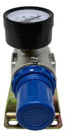 Filtro Regulador Ar Compressor 1/4 Completo Com Espigão 3/8