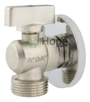 Hope Metais Registro Torneira Maquina Lavar Metal Tanque Filtro Multiuso Cor Prateado