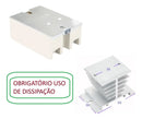 Relê De Estado Sólido Ssr Controle Ac 110v 220v 40a