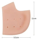 Protetor / Calcanheira Gel Silicone 6 Em 1 Esporão Facite Cor Bege