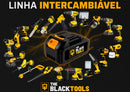 Parafusadeira E Furadeira Impacto The Black Tools Tb-21pw 3/8 Cor Amarelo Frequência 50/60 Hz