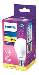 Lâmpada Led Bulbo 16w 1521lm Philips Amarela Cor da luz Branco-quente