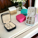 Mini Porta Jóias de Couro Preto S-GULL