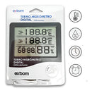 Termo Higrômetro Digital Temperatura Umidade Relógio Int/ext