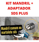 Mandril Para Furadeira Adaptador Martelete Engate Rápido Top