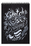 Sketchbook Para Desenho 100 Páginas 50 Folhas A4 180g