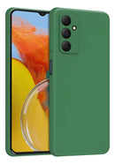 Capa Capinha Case Aveludada Para Samsung Ga Verde Eucalipto