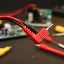 Kit 3 Cabo Ponta De Prova 1000v 90º Graus P/ Multímetro