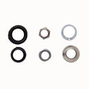 Antena Cromada Telescópica 4 Estágios C/ Cabo Universal Prateado