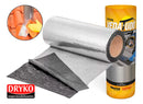 Manta Asfáltica Auto Adesiva Aluminizada 45cm X 10m Vedatudo Dryko Ismafer