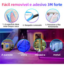 Fita Led 5050 Rgb 16 Cores Bluetooth Controlador 30d/m com controle App Ip65