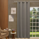 Cortina Blackout Tecido Grosso 1,40m X 2,50m Cor Cinza Corta Luz Porta Balcão
