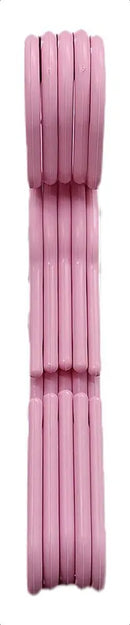 Kit 15 Unidades Cabides Infantis Roupa Infantil Bebê Cor Rosa