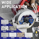 3 Disco Diamantado 105mm Fino Porcelanato P/ Bosch Makita