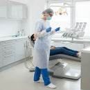 10 Avental Descartável Tnt Manga Longa Gramatura 20 Anvisa