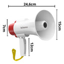 Megafone Profissional Recarregável Amplificador De Voz 260s