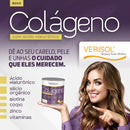 Colágeno Verisol Ácido Hialurônico Silício Orgânico Coq-10 Sabor Laranja Com Acerola