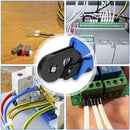 Alicate Crimpar Prensa Terminal Tubular Ilhós 0,25 Até 10mm