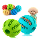2 Bolas 6cm Para Cachorro Porta Petisco Brinquedo Interativo Cor Kit 2 - Tamanho M - 6 Cm