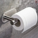 Porta papel cases top higiênico em aço inox premium adesivo 3m cor prateado