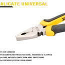 Alicate Universal Hobby 8 Polido Fertak Aço Resistente