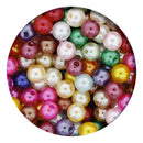 Pérola Abs Inteira 6mm C/furo 500 Peças Comprimento 6 mm Cor Colorida - 500 un. Diâmetro 6 mm