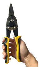 Tesoura Aviação Corte Reto Chapa Ferro Aço Inox Profissional 25cm