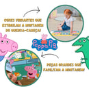 Quebra Cabeça Gigante Peppa Pig Com Peças Em Madeira - Nig