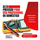 Multímetro Capacímetro Digital Portátil Completo Rhead Display Lcd