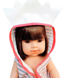 Boneca Bebê Reborn Mamãe Reborn Princesa 45cm Vinil Acessórios