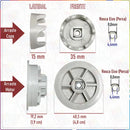 Kit Arraste Copo E Motor Compatível Cadence Robust E Inspire