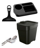 Porta Sabão Detergente Esponja Lixeira E Rodinho