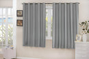 Cortina Blackout Em Tecido 2,80 X 1,80 Corta Luz 100% Cor Cinza-escuro