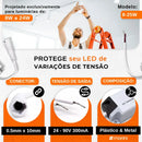 Kit 10 Driver Para Led Reator Fonte Plafon 18w A 24w Bivolt