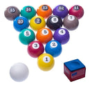 Jogo Bolas De Bilhar Sinuca Numeradas 50mm Snooker