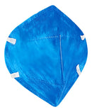 Kit 50 Máscara Respirador Descartável PFF2 Sem Válvula cor azul Delta Plus