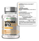 Vitamina B12 Metilcobalamina Forma Ativa 400mg 60cp Sem Sabor Ecomev