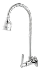 Torneira Cozinha Parede Gourmet Flexível Bica Movel Mecanismo Ceramica 1/4 Volta Mais Vendida