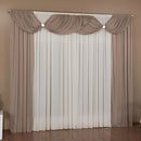 Cortina Malu 3 Metros X2,80 Sala Quarto Janela Por Avelã/Palha