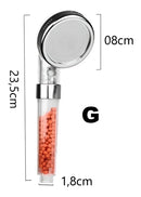 Pure Go Shower Ions Ducha Purificação Iônica Remoção De Flúor De Cloro Cor Transparente