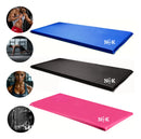 Colchonete Exercicios 90cm NBK FLEX Ginastica Treino Academia Colchonete para Yoga Grande em Espuma de Abdominal Funcional Preto