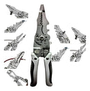 Alicate multifuncional para descascar fios para eletricistas