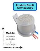 Relé Fotocélula Bivolt Automático Para Lâmpadas E Refletores