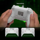 Controle GameSir G7 SE com Fio para Xbox One Series S X PC Hall Effect Botões Mecânicos Cor Branco