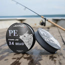 Linha Pesca Joyfox Multifilamento Cinza 300m 4x 0.305mm 45lb