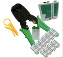 Alicate De Crimpar Rj45/11/9+testador Rj45/11+decapador+10rj