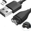 Cabo Usb Para Garmin Fenix 5 5s 5x 6 6x 6s 935 Vivoactive 3 Preto