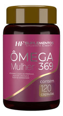 Omega 3 6 9 Mulher Hf Suplements 1000mg 120caps